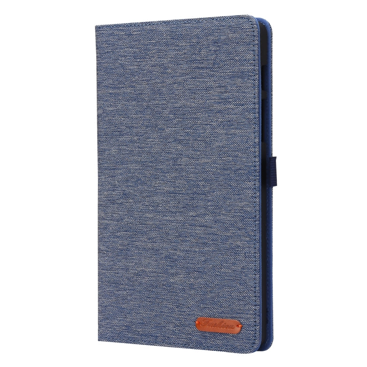 For OPPO Realme Pad mini Horizontal Flip TPU + Fabric PU Leather Tablet Case