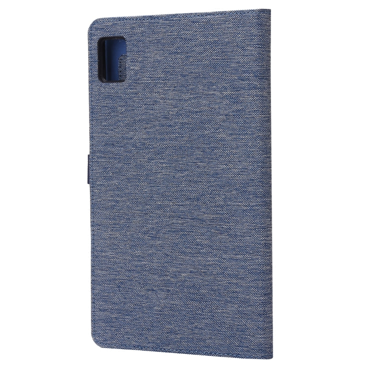For OPPO Realme Pad mini Horizontal Flip TPU + Fabric PU Leather Tablet Case