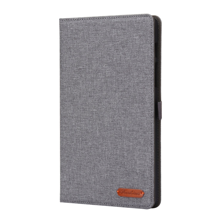 For OPPO Realme Pad mini Horizontal Flip TPU + Fabric PU Leather Tablet Case