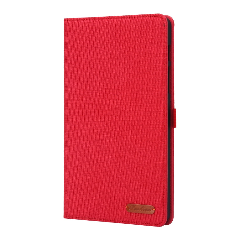 For OPPO Realme Pad mini Horizontal Flip TPU + Fabric PU Leather Tablet Case