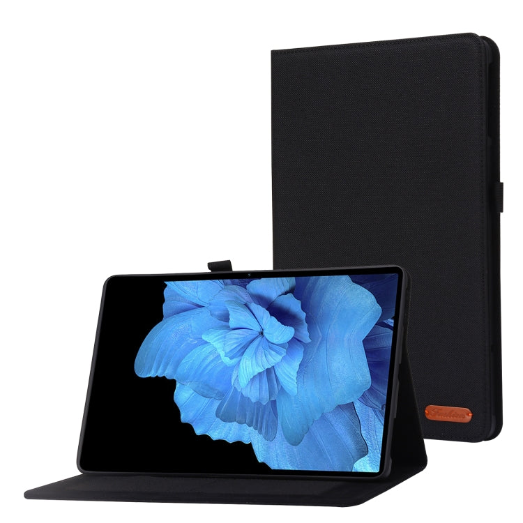 For vivo Pad 11 inch Horizontal Flip TPU + Fabric PU Leather Tablet Case