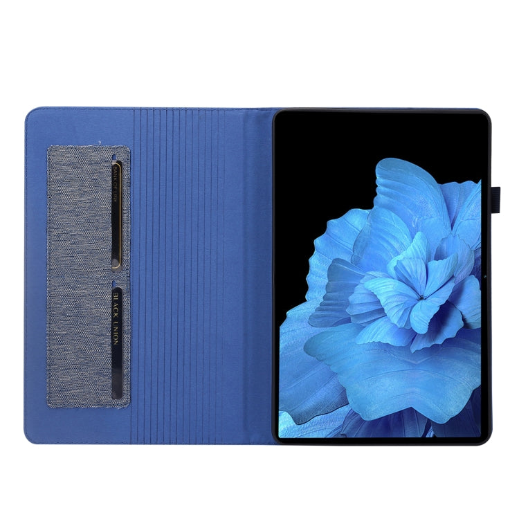 For vivo Pad 11 inch Horizontal Flip TPU + Fabric PU Leather Tablet Case