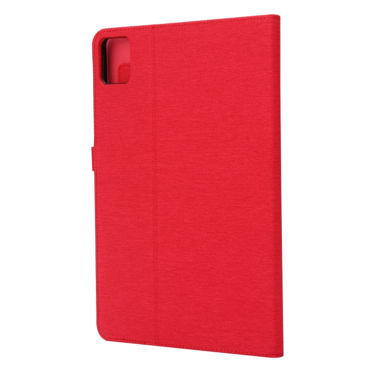 For vivo Pad 11 inch Horizontal Flip TPU + Fabric PU Leather Tablet Case