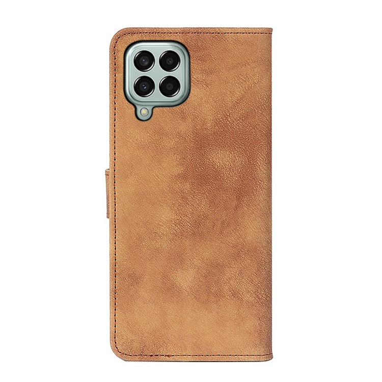 For Samsung Galaxy M33 5G Antelope Texture Magnetic Buckle Leather Phone Case