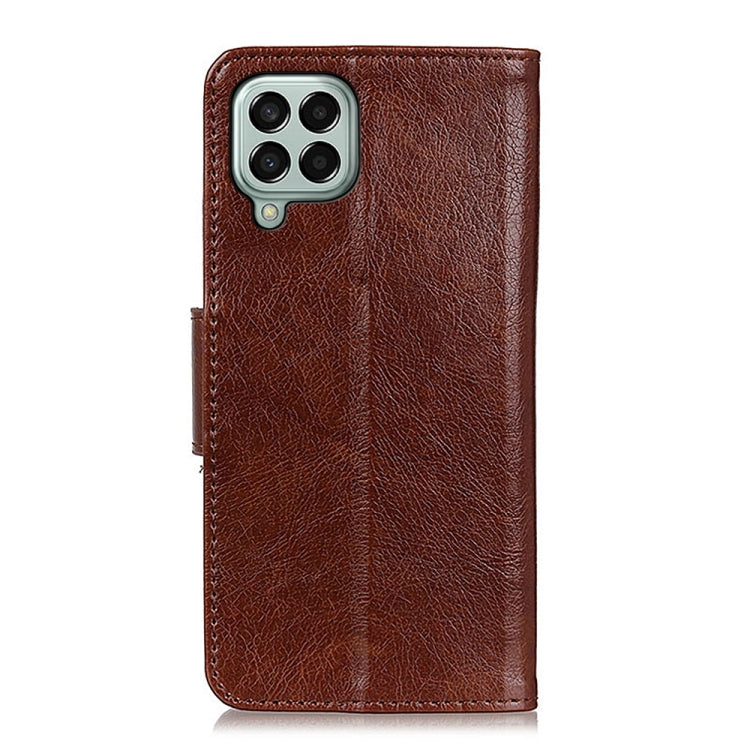 For Samsung Galaxy M33 5G Nappa Texture Leather Phone Case