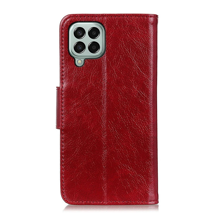 For Samsung Galaxy M33 5G Nappa Texture Leather Phone Case