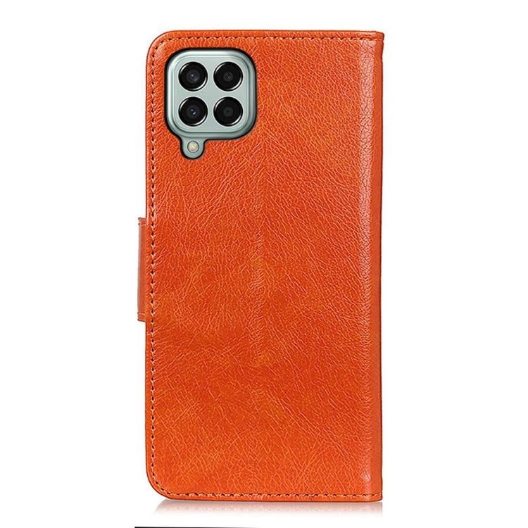For Samsung Galaxy M33 5G Nappa Texture Leather Phone Case