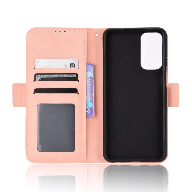 For Samsung Galaxy M23 5G Skin Feel Calf Pattern Horizontal Flip Leather Phone Case