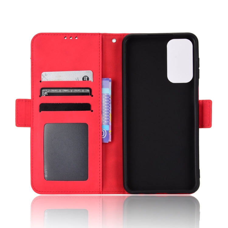 For Samsung Galaxy M23 5G Skin Feel Calf Pattern Horizontal Flip Leather Phone Case