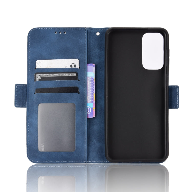 For Samsung Galaxy M23 5G Skin Feel Calf Pattern Horizontal Flip Leather Phone Case