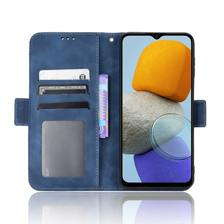 For Samsung Galaxy M23 5G Skin Feel Calf Pattern Horizontal Flip Leather Phone Case