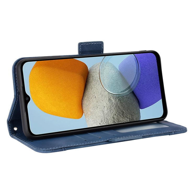 For Samsung Galaxy M23 5G Skin Feel Calf Pattern Horizontal Flip Leather Phone Case