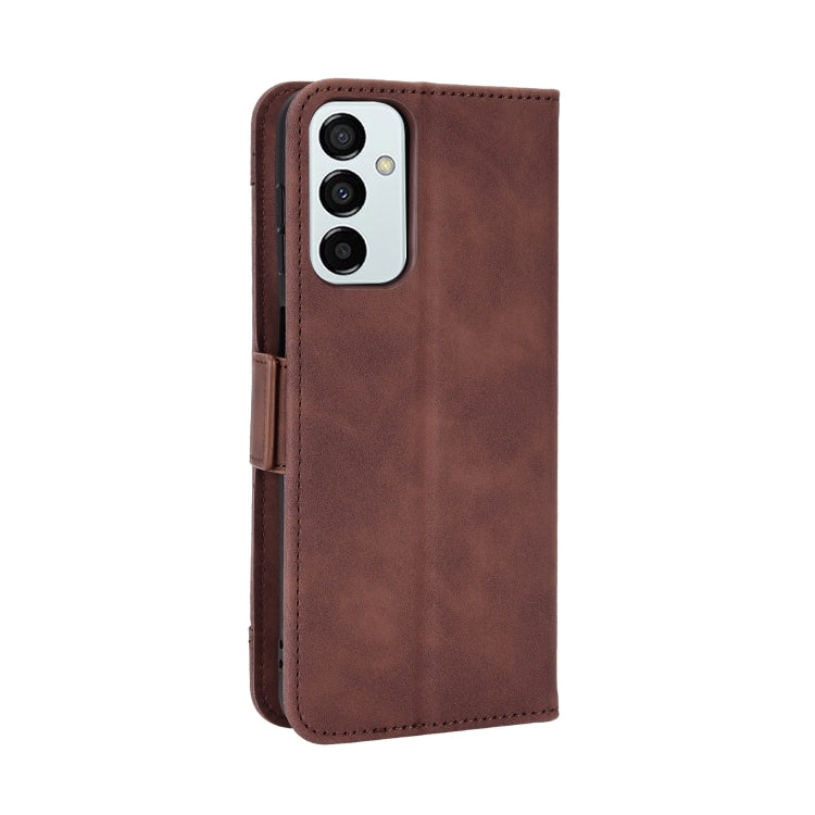 For Samsung Galaxy M23 5G Skin Feel Calf Pattern Horizontal Flip Leather Phone Case