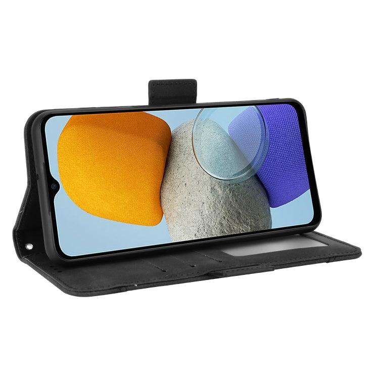 For Samsung Galaxy M23 5G Skin Feel Calf Pattern Horizontal Flip Leather Phone Case
