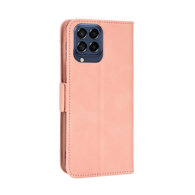 For Samsung Galaxy M53 5G Skin Feel Calf Pattern Horizontal Flip Leather Phone Case