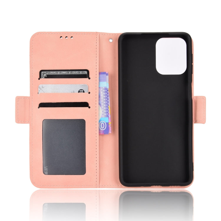 For Samsung Galaxy M53 5G Skin Feel Calf Pattern Horizontal Flip Leather Phone Case