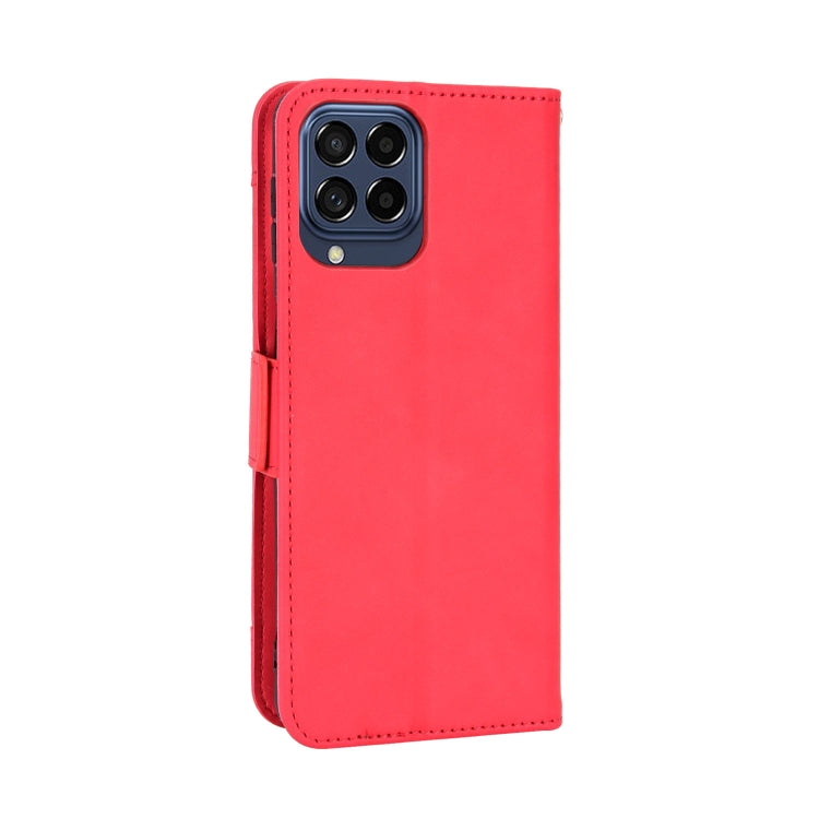 For Samsung Galaxy M53 5G Skin Feel Calf Pattern Horizontal Flip Leather Phone Case
