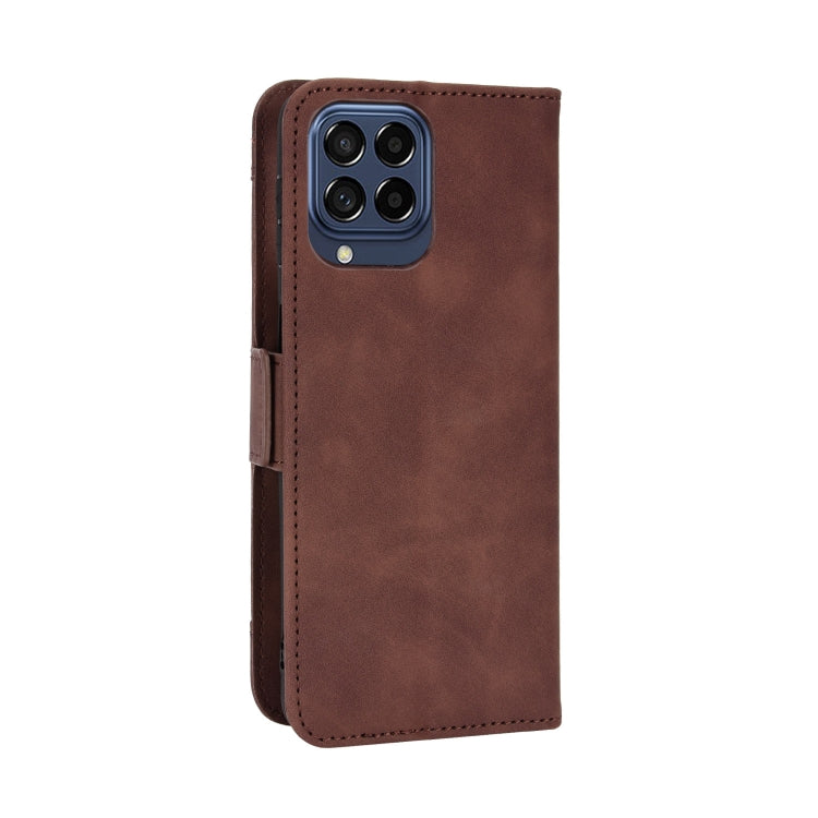 For Samsung Galaxy M53 5G Skin Feel Calf Pattern Horizontal Flip Leather Phone Case