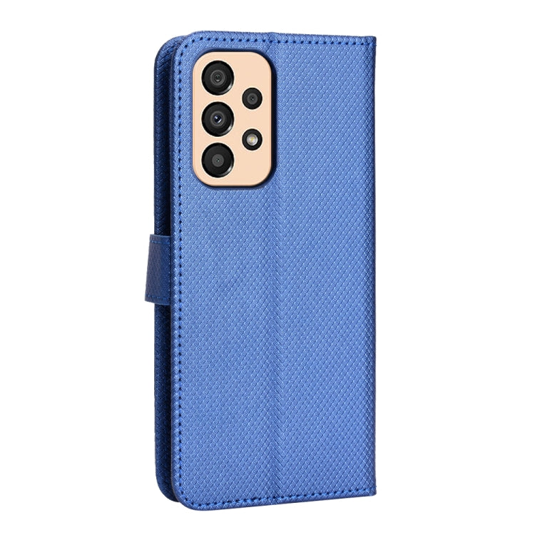 For Samsung Galaxy A23 5G Diamond Texture Leather Phone Case