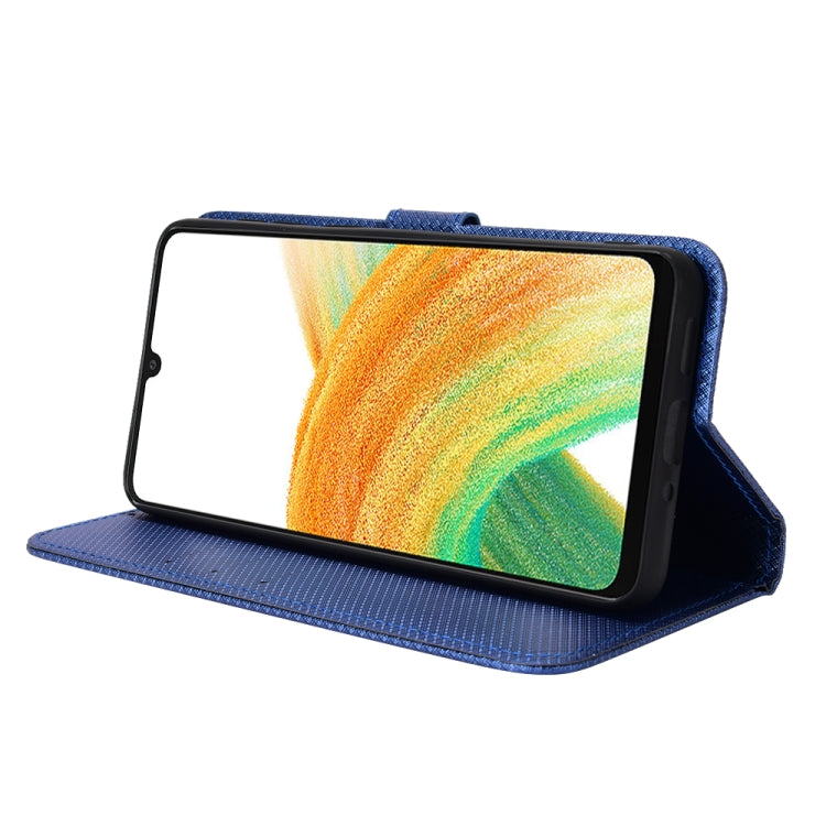 For Samsung Galaxy A23 5G Diamond Texture Leather Phone Case