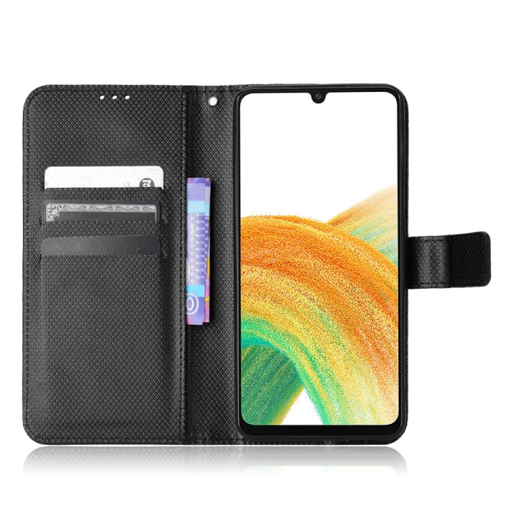 For Samsung Galaxy A23 5G Diamond Texture Leather Phone Case