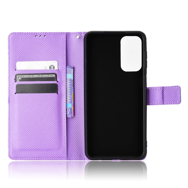 For Samsung Galaxy M23 5G Diamond Texture Leather Phone Case