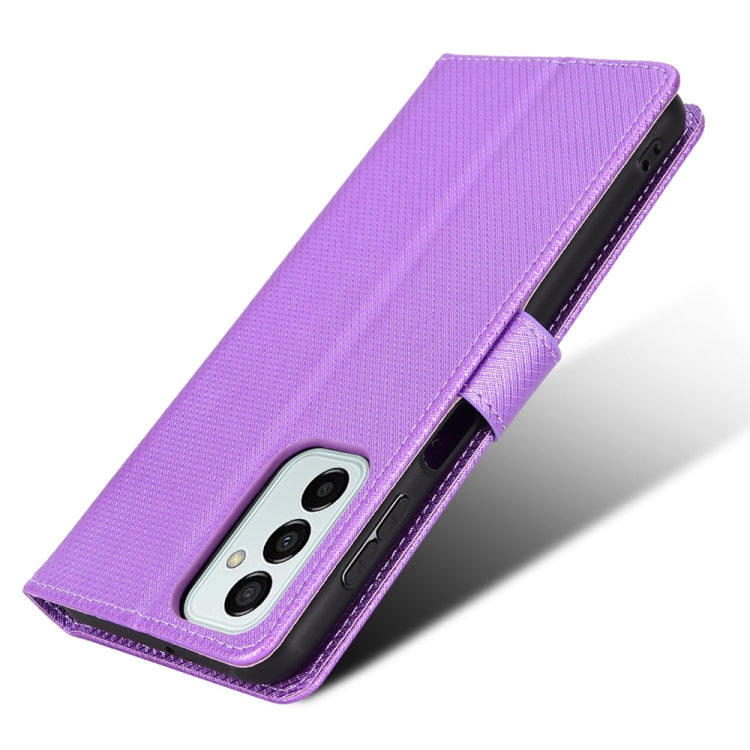 For Samsung Galaxy M23 5G Diamond Texture Leather Phone Case
