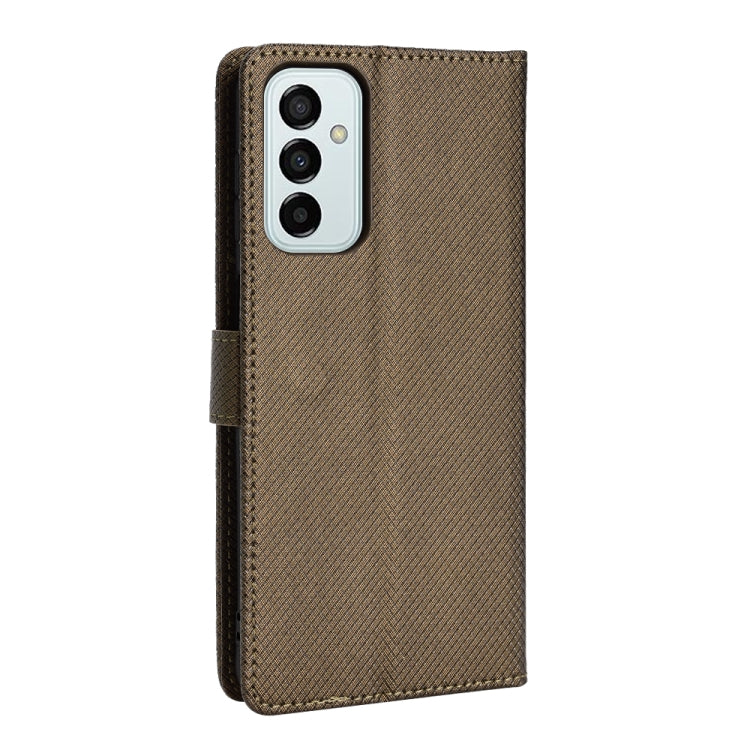 For Samsung Galaxy M23 5G Diamond Texture Leather Phone Case
