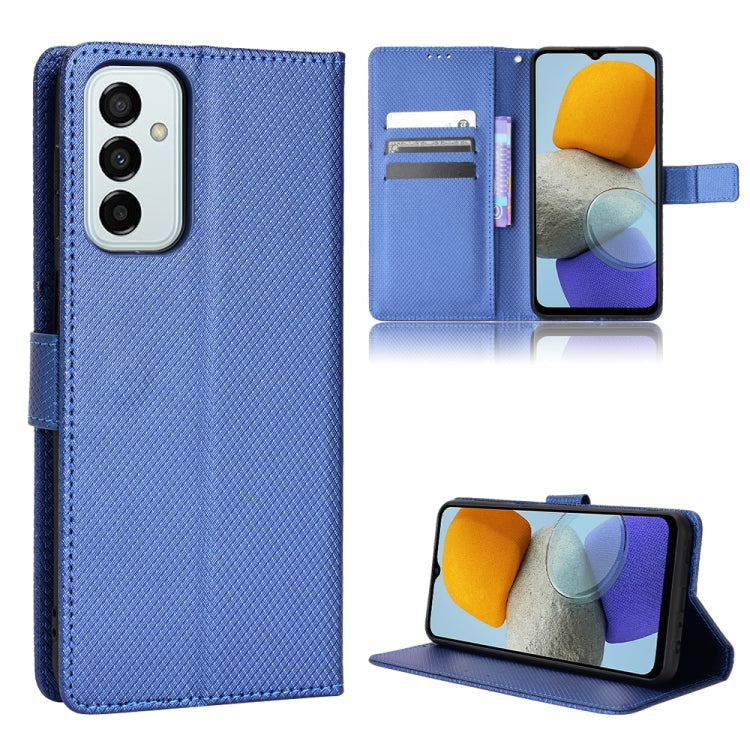 For Samsung Galaxy M23 5G Diamond Texture Leather Phone Case