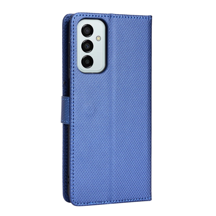 For Samsung Galaxy M23 5G Diamond Texture Leather Phone Case
