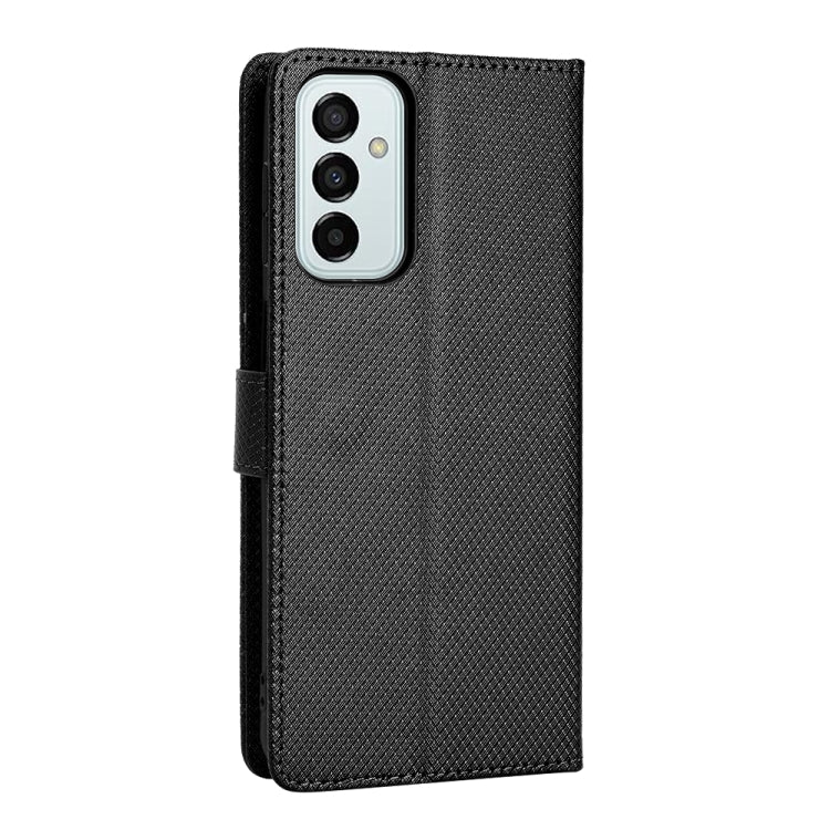 For Samsung Galaxy M23 5G Diamond Texture Leather Phone Case