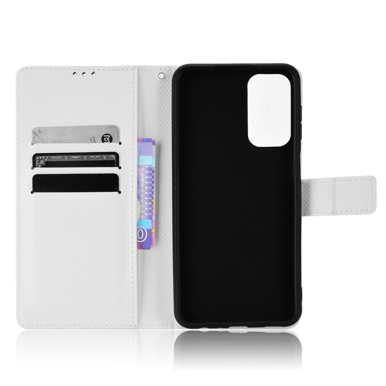 For Samsung Galaxy M23 5G Diamond Texture Leather Phone Case