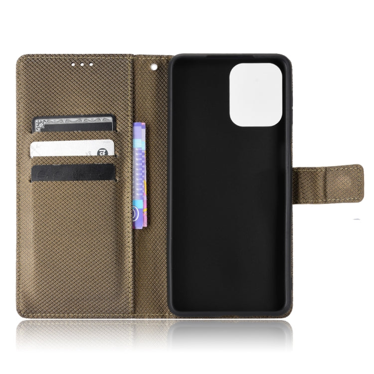 For Samsung Galaxy M53 5G Diamond Texture Leather Phone Case