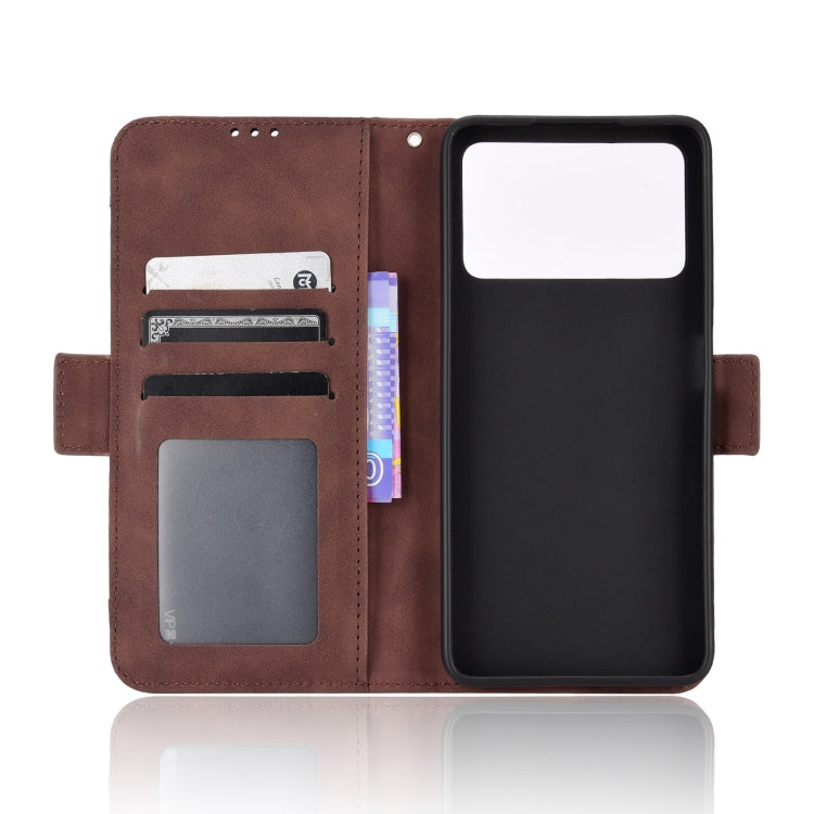 For Xiaomi Poco X4 Pro 5G Skin Feel Calf Pattern Leather Phone Case