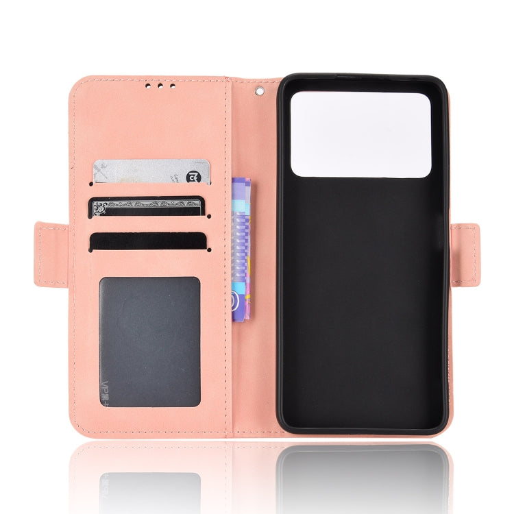 For Xiaomi Poco X4 Pro 5G Skin Feel Calf Pattern Leather Phone Case