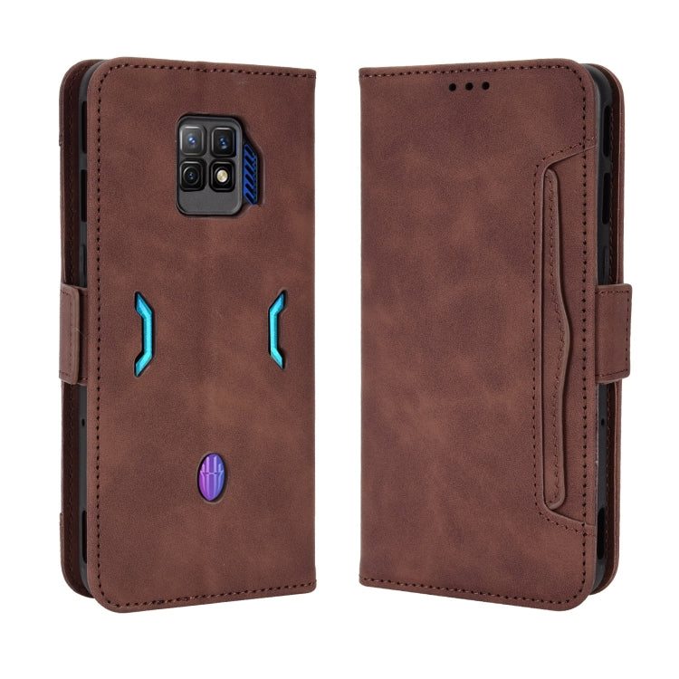 For ZTE nubia Red Magic 7 Pro Skin Feel Calf Pattern Leather Phone Case