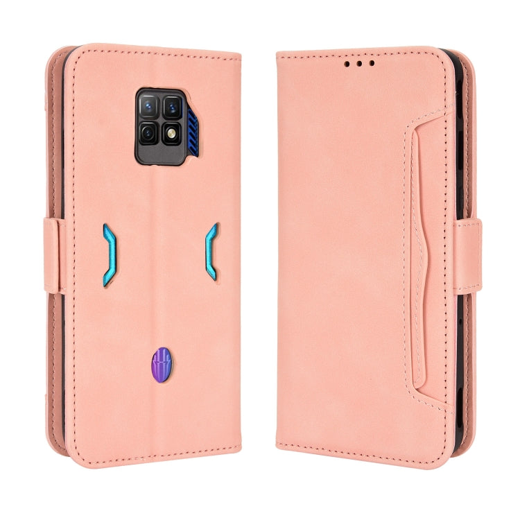 For ZTE nubia Red Magic 7 Pro Skin Feel Calf Pattern Leather Phone Case