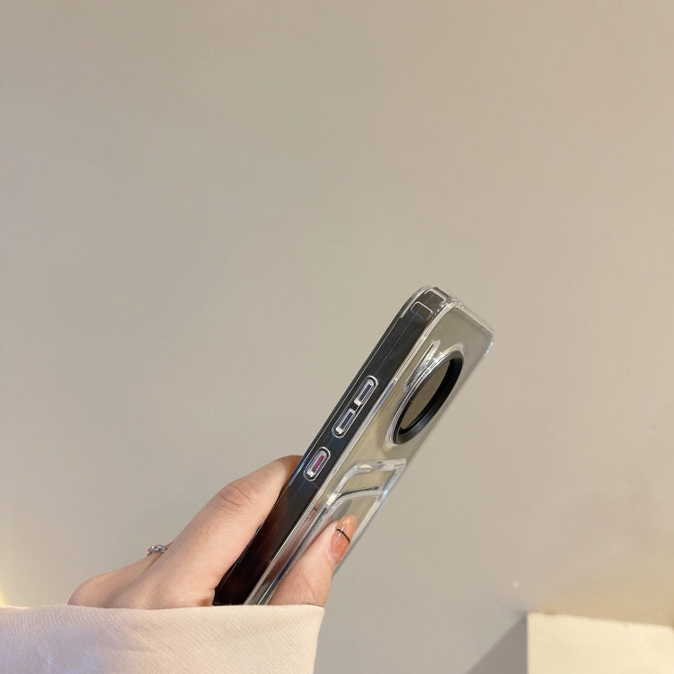 For Huawei Mate 30 Transparent Card Slot TPU Phone Case