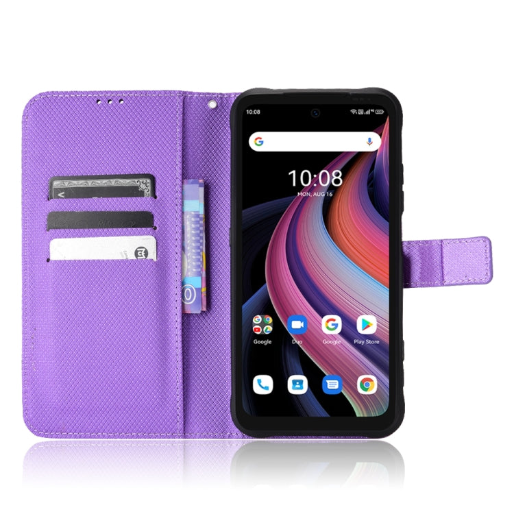 For Umidigi Bison GT2 5G / GT2 Pro 5G Diamond Texture Leather Phone Case