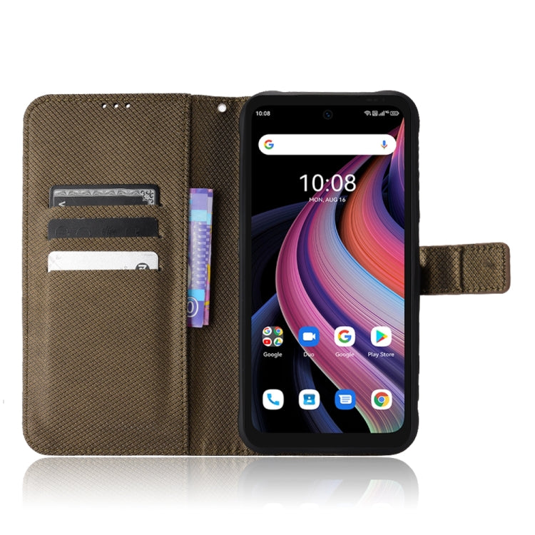 For Umidigi Bison GT2 5G / GT2 Pro 5G Diamond Texture Leather Phone Case