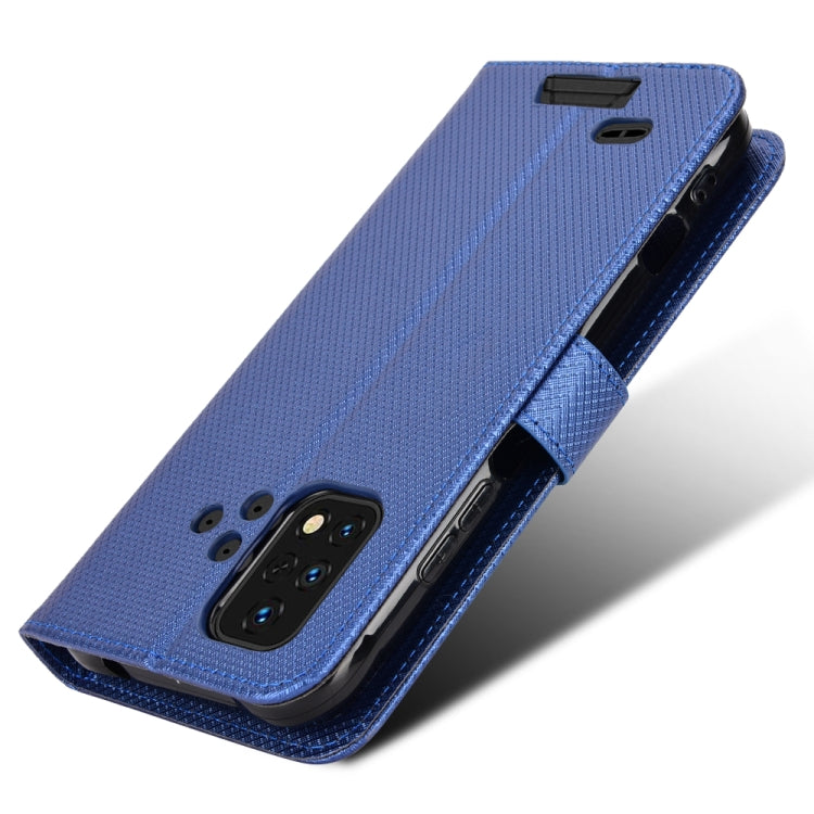 For Umidigi Bison X10G / X10G NFC Diamond Texture Leather Phone Case