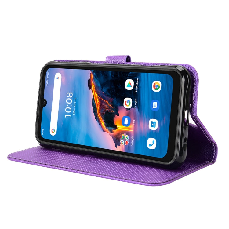 For Umidigi Bison X10G / X10G NFC Diamond Texture Leather Phone Case
