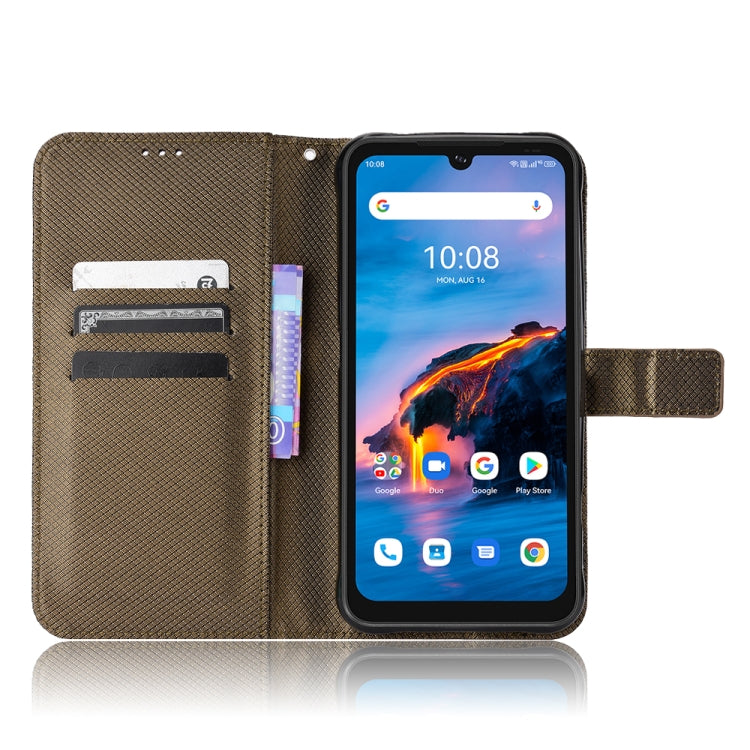 For Umidigi Bison X10G / X10G NFC Diamond Texture Leather Phone Case
