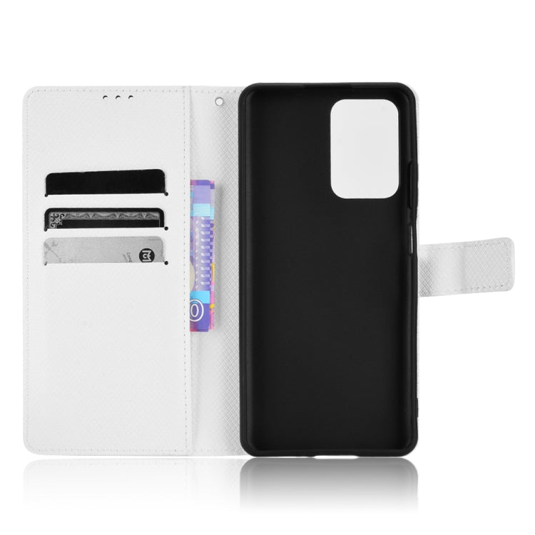 For ZTE Blade V40 Pro Diamond Texture Leather Phone Case