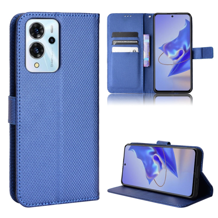For ZTE Blade V40 Pro Diamond Texture Leather Phone Case