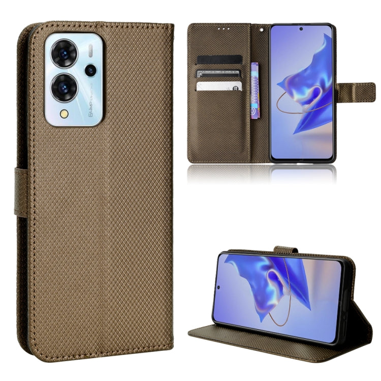 For ZTE Blade V40 Pro Diamond Texture Leather Phone Case