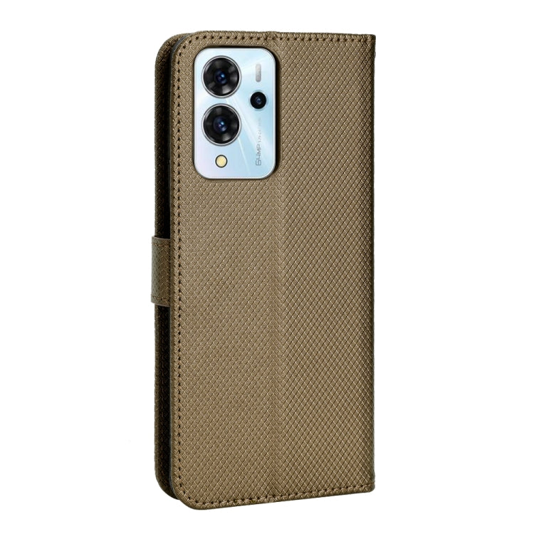 For ZTE Blade V40 Pro Diamond Texture Leather Phone Case