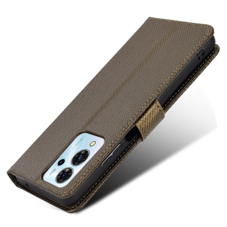 For ZTE Blade V40 Pro Diamond Texture Leather Phone Case