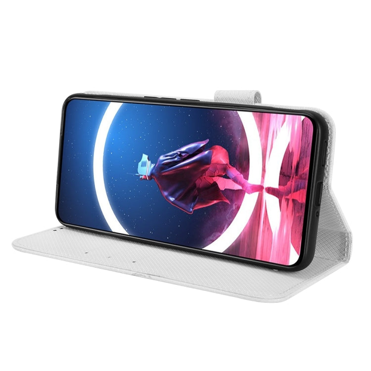 For ZTE nubia Red Magic 7 Pro Diamond Texture Leather Phone Case