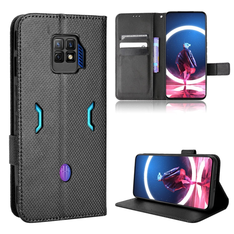 For ZTE nubia Red Magic 7 Pro Diamond Texture Leather Phone Case